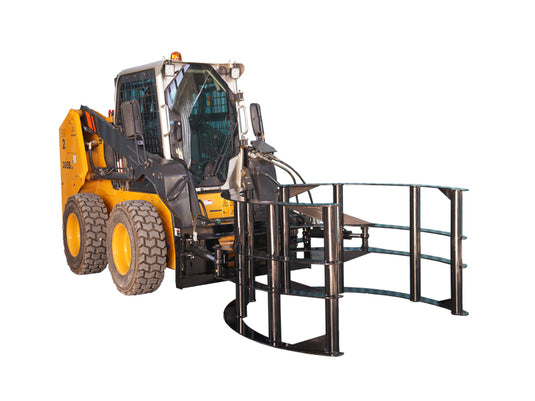 Skid Steer 1300kg Capacity Round Hay Bale Grab