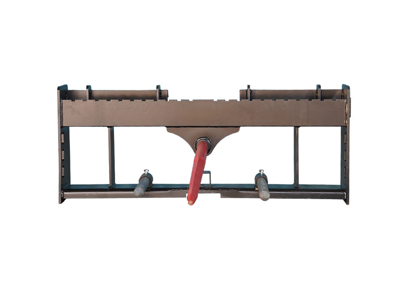 将图像加载到画廊查看器中，Skid Steer 49" width Pallet Fork Attachment and 42" Hay Bale Spear for Skid Steer
