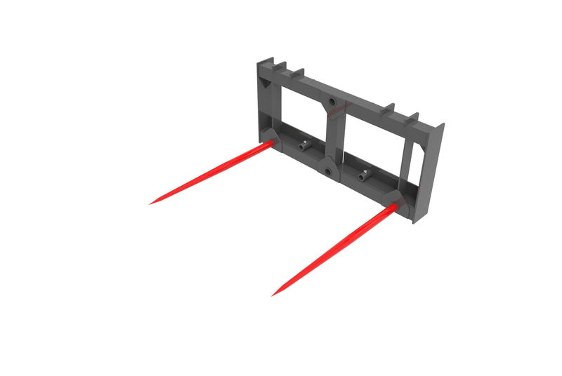 ギャラリービューアに画像をロードする, Hay Bale Spear Frame for Bobcat Skid Steer Quick Attach

