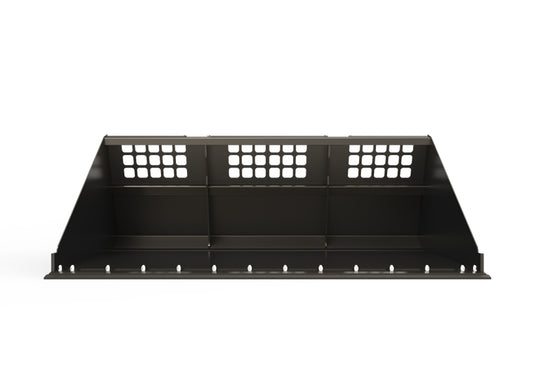 Heavy Duty Skid Steer Snow/Mulch Bucket