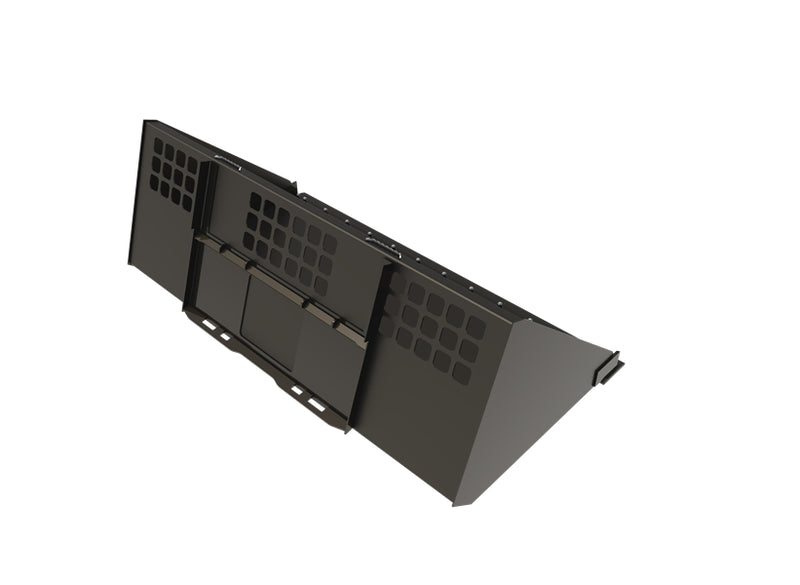 将图像加载到画廊查看器中，Heavy Duty Skid Steer Snow/Mulch Bucket
