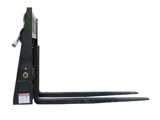 Ealita Skid Steer Hydraulic Positioning Pallet Forks Frame