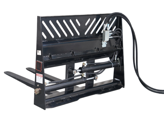 Ealita Skid Steer Hydraulic Positioning Pallet Forks Frame
