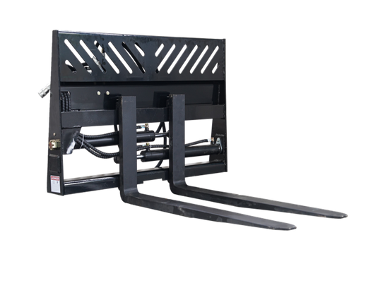 Ealita Skid Steer Hydraulic Positioning Pallet Forks Frame