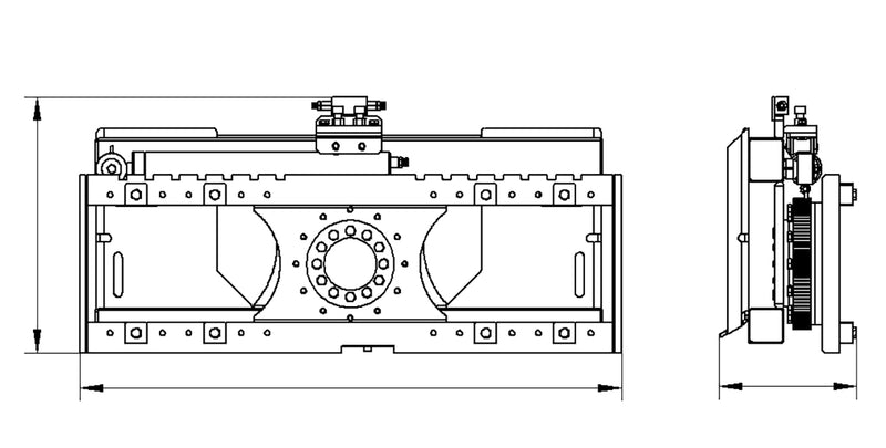 Indlæs billede i Gallery Viewer, Pallet Forks Frame with 180° Rotation
