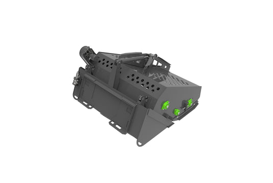 Skid Steer Hydraulic Landscape Rake Attachment