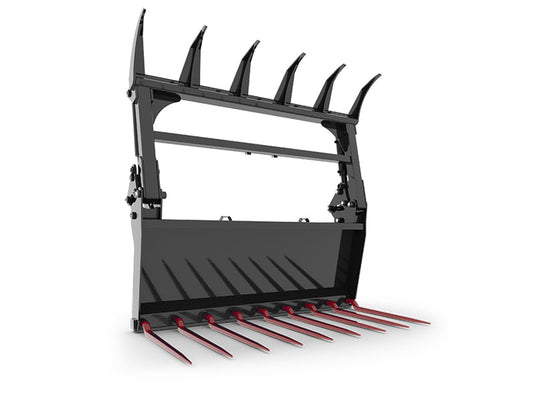 Skid Steer Manure Fork & Regular Utility Grapple