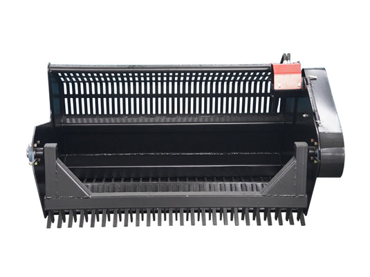 Skid Steer Rock Picker Saving time,money, and back aches