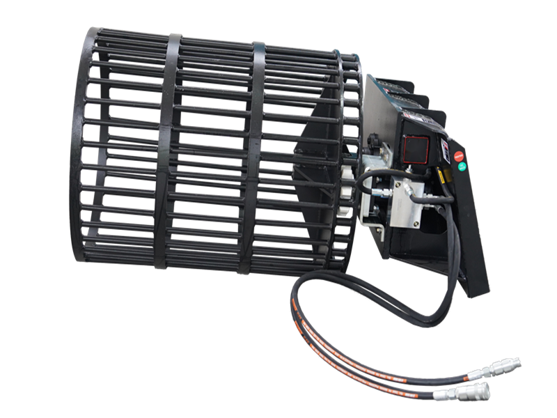 Carregue imagem no visualizador da galeriaSkid Steer Rotary Rock Picker Attachment
