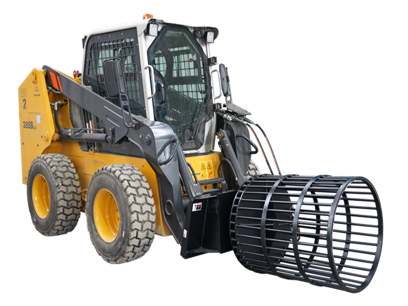 Carregue imagem no visualizador da galeriaSkid Steer Rotary Rock Picker Attachment
