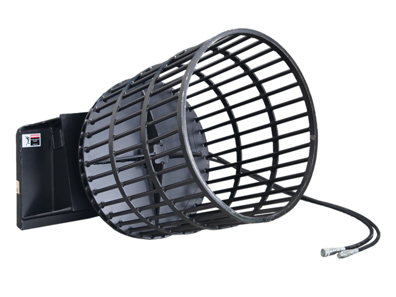 Carregue imagem no visualizador da galeriaSkid Steer Rotary Rock Picker Attachment
