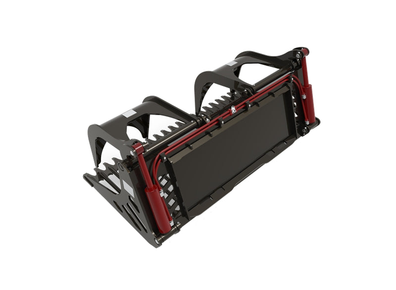 Load image into Gallery viewer, Skid Steer Rod Rock Grapple Bucket
