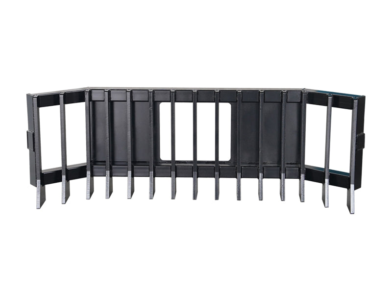 Carregue imagem no visualizador da galeriaHeavy Duty Skid Steer Push Stick Rake Attachment
