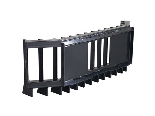 Heavy Duty Skid Steer Push Stick Rake Attachment