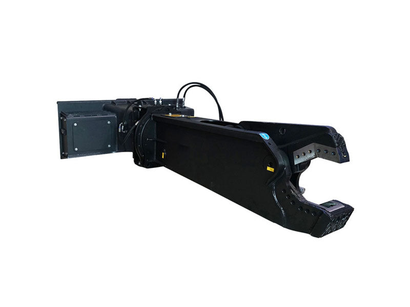 Load image into Gallery viewer, Skid Steer Scrap Shears equipped with rugged 360° rotation system
