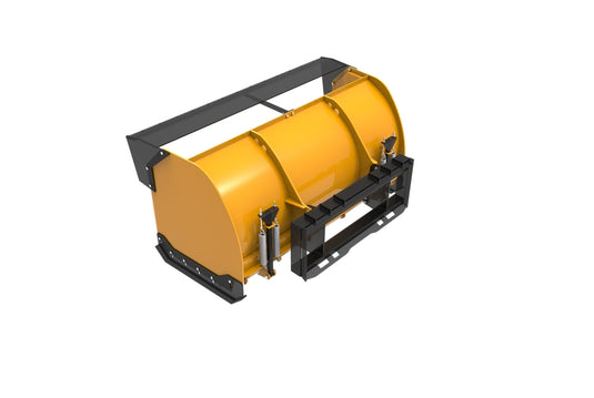 Skid Steer Attachment Trip Edge Snow Pusher for Clean snow or Job sit Clean up