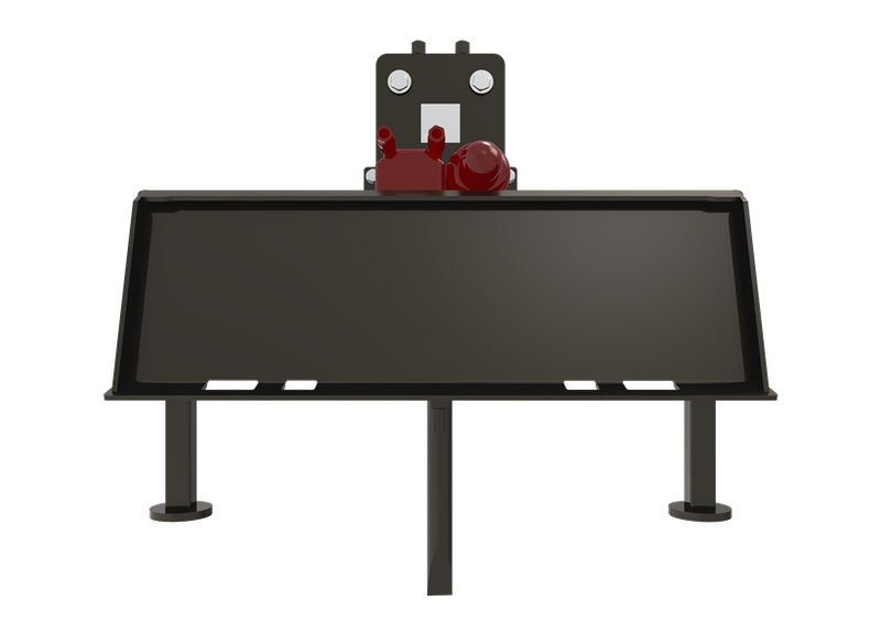 将图像加载到画廊查看器中，Skid Steer Concrete Breaker Attachment
