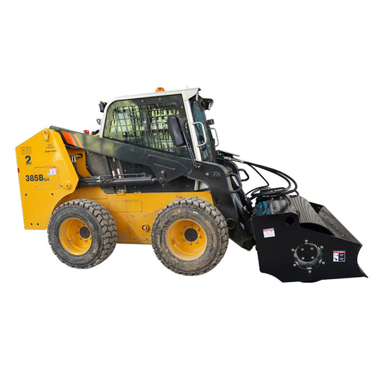 Skid Steer Vibratory Roller with hydraulically powered exciter systems