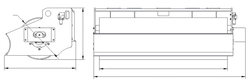 Load image into Gallery viewer, Skid Steer Vibratory Roller with hydraulically powered exciter systems
