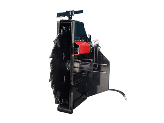 Skid Steer Attachment Wheel Saw