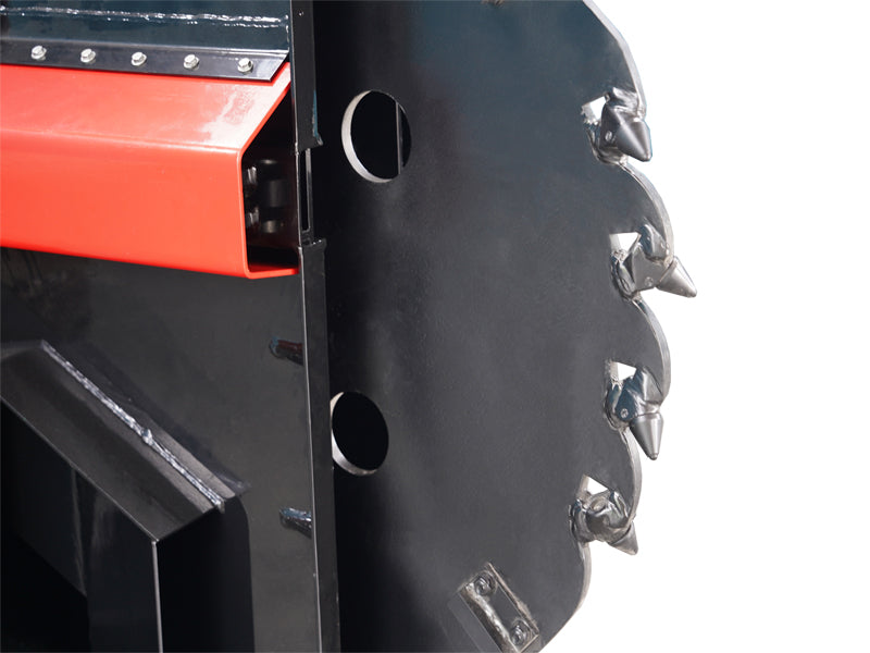 将图像加载到画廊查看器中，Skid Steer Attachment Wheel Saw
