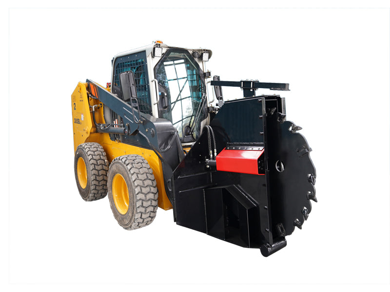 将图像加载到画廊查看器中，Skid Steer Attachment Wheel Saw
