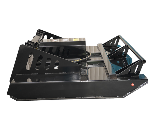 Compact Skid Steer Brush Cutter, Rotary Slasher, Grass Cutter