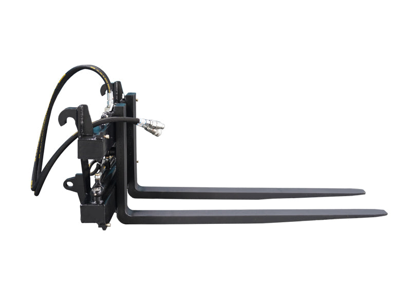 Indlæs billede i Gallery Viewer, Hydraulic Adjust Pallet Forks Frame for Tractor Front Loader
