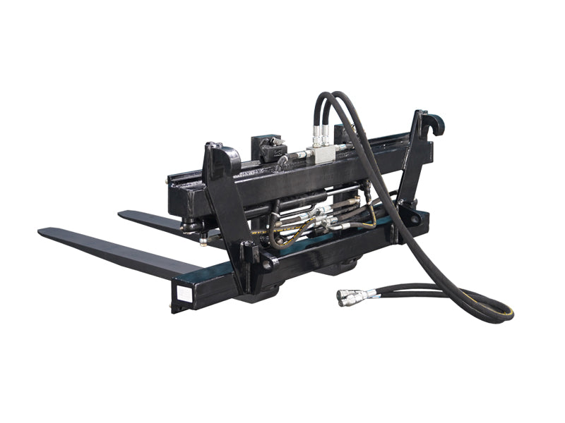 Indlæs billede i Gallery Viewer, Hydraulic Adjust Pallet Forks Frame for Tractor Front Loader
