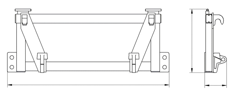 Load image into Gallery viewer, Adapter Euro to John Deere
