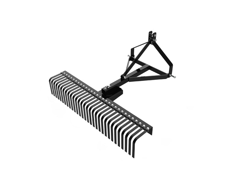 将图像加载到画廊查看器中，3 Point Landscape Rock Rake For Category 1 Compact Tractors
