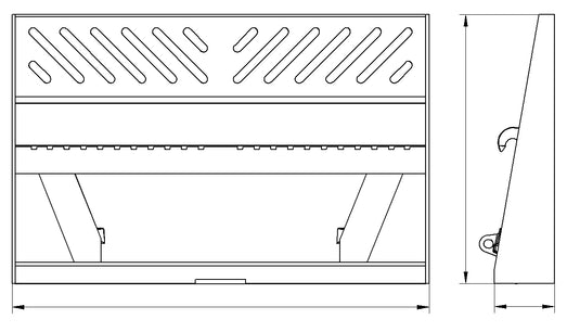 Pallet Forks Frame T-PF2A