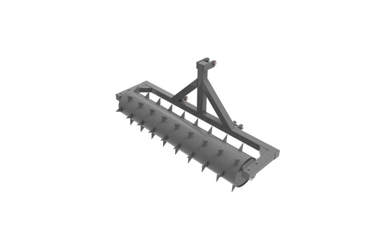 Dirt Grader and Leveler, Skid Steer Quick Tach Landscape Equipment, Loosen Dirt for Seedbeds