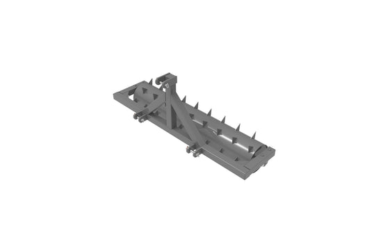 Dirt Grader and Leveler, Skid Steer Quick Tach Landscape Equipment, Loosen Dirt for Seedbeds