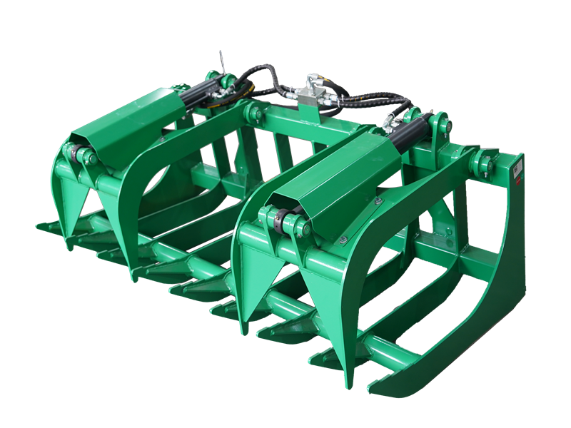 Load image into Gallery viewer, Economy Grapple Bucket Attachment Fits John Deere Tractors
