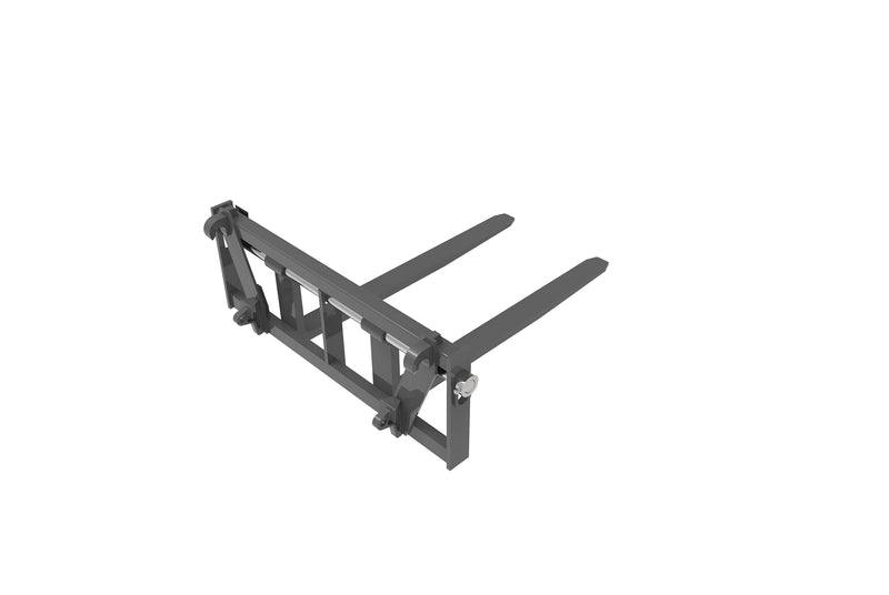 Load image into Gallery viewer, Tractor Attachment Pallet Fork Frame with SMS or EURO
