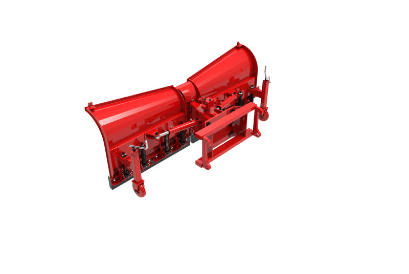 Load image into Gallery viewer, Versatile Snow Plough with V shaped Remove Blade for Front Loader
