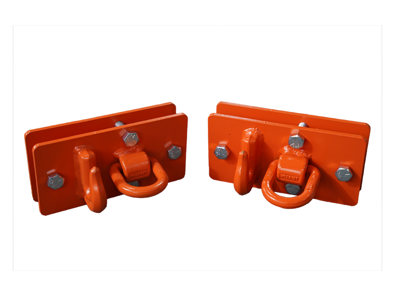 Load image into Gallery viewer, Tractor Bucket Hooks with Tie Down Ring
