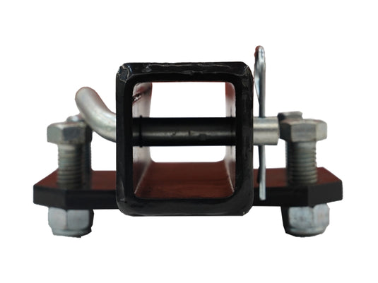 Trailer Receiver Clamp On Bucket Hitch