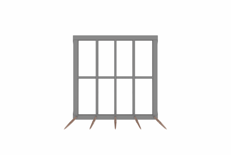 将图像加载到画廊查看器中，Wheel Loader Hay Forks
