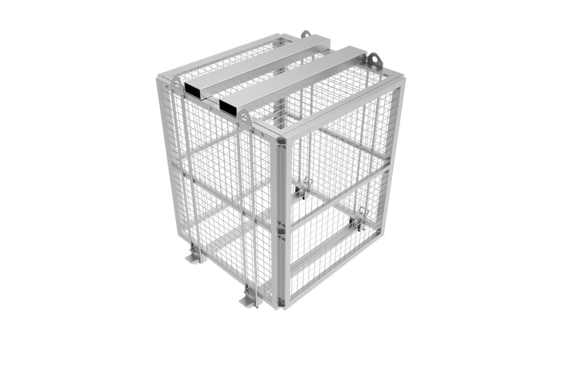 Carregue imagem no visualizador da galeriaGalvanized Finished Foldable Brick Cage
