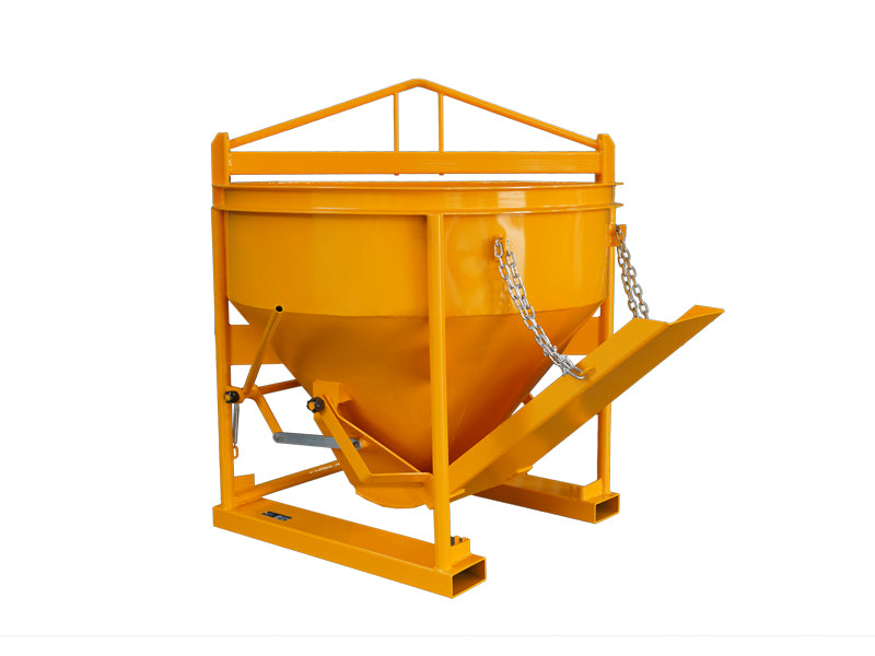 Indlæs billede i Gallery Viewer, Mobile Crane Lifting Concrete Bucket at Construction Site
