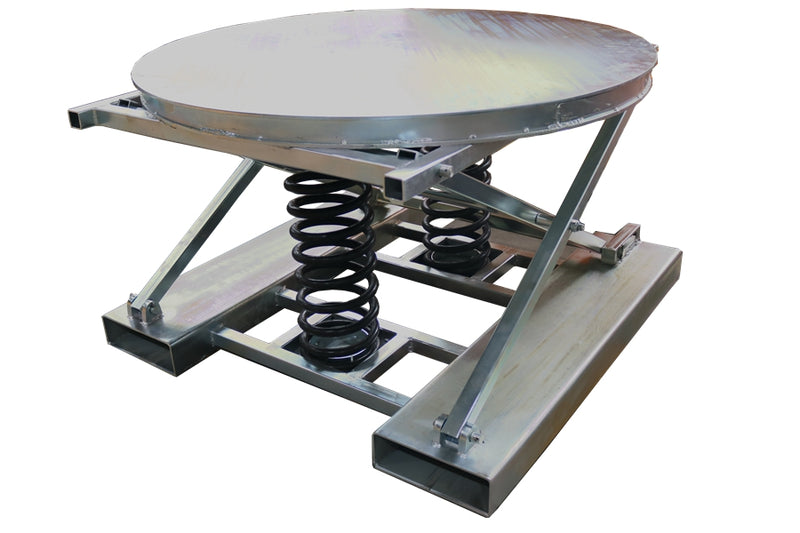 将图像加载到画廊查看器中，1.5 Tonne Mobile Pallet Positioner/ Turntable Palift/ Loading Table
