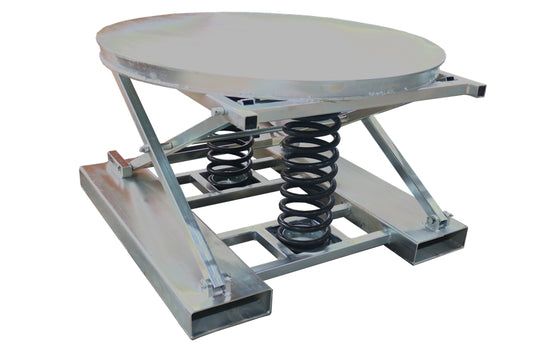 1.5 Tonne Mobile Pallet Positioner/ Turntable Palift/ Loading Table
