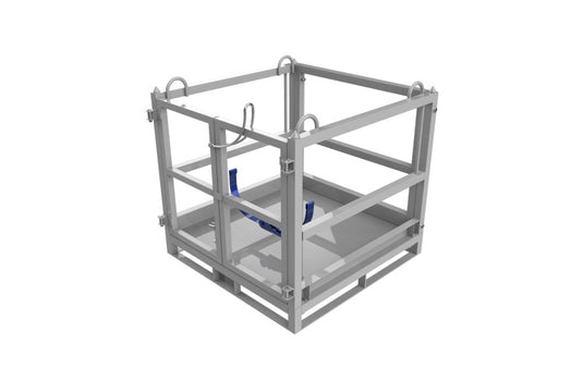 Gas Tank Storage Cage with lifting Crane Lugs