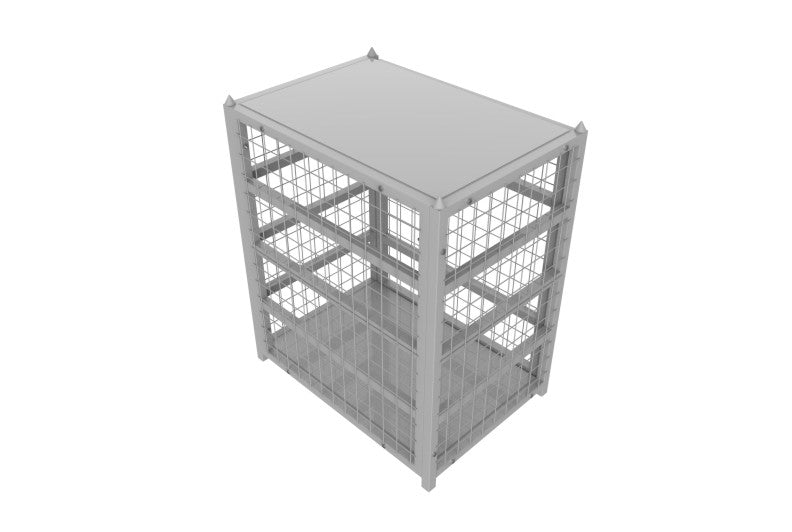 Indlæs billede i Gallery Viewer, Steel Security Gas Storage Cylinder Cage
