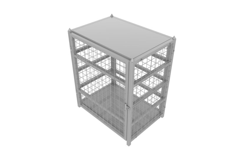 Indlæs billede i Gallery Viewer, Steel Security Gas Storage Cylinder Cage
