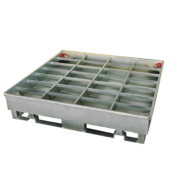 Indlæs billede i Gallery Viewer, Pallet Racking Drum Spill Bund Pallet
