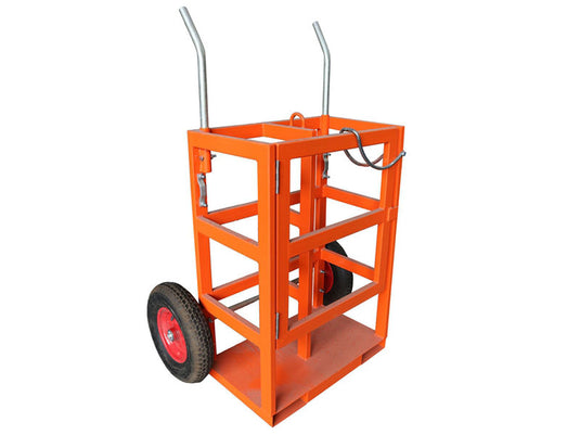 Welding Steel Gas Bottle Trolley